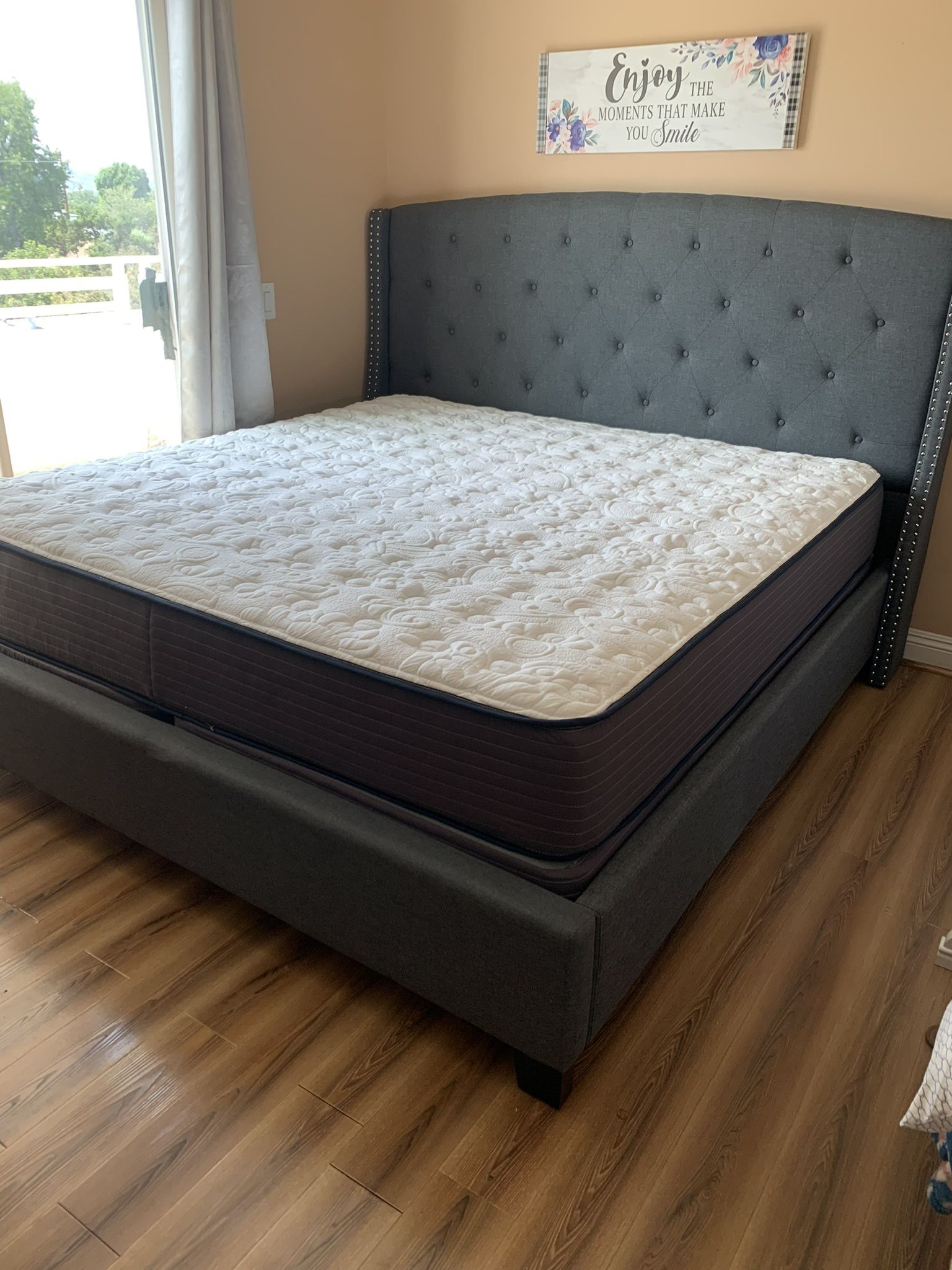 $699 Brand New King Bed Frame With Mattress (read description)