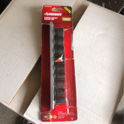 HUSKY 9pcs IMPACT SOCKET SET
