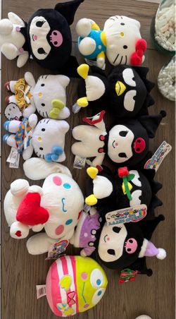 Hello Kitty and Friends plushies
