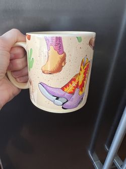 Cowgirl Boot Mug