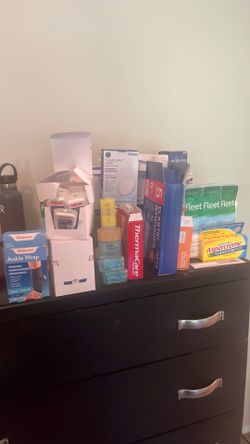 First aid, healthcare, pain relief, tide pens, First aid, healthcare, pain, relief, tide, pens, dental floss picks, nail polish remover, bandaging