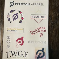 Peloton sticker Set