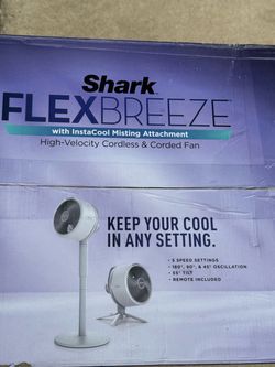 Shark misting fan