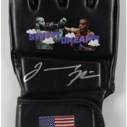 Jamahal Hill Signed MMA Custom USA Glove (Beckett) UFC Light Heavyweight Champion
