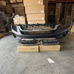 For 2021 2022 2023 Kia Seltos Complete Front Bumper Assembly Kit