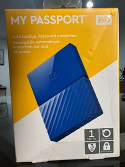 My Passport Portable hard drive