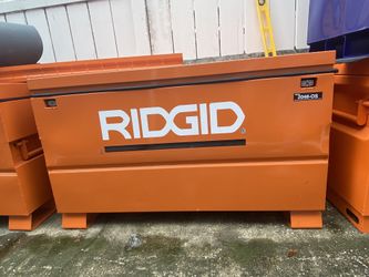 Rigid Portable Storage Chest Jobsite Box 48”