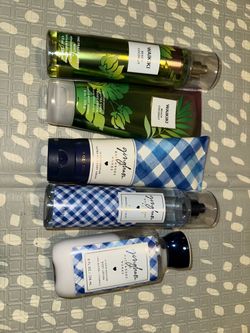Bath & body works perfume & lotions