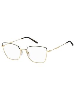 Marc Jacob's MARC 561 Women's Eyeglasses 0RHL 145 Gold Black / Demo Lens 56-16