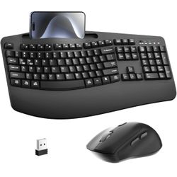 Wireless Keyboard and Mouse Combo