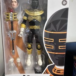 Lightning Collection Power Rangers Zeo Gold Ranger Figure w/ Staff 