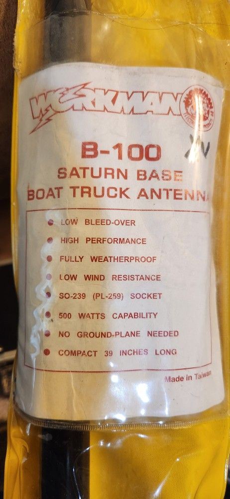 B- 100 SATURN BASE BOAT TRUCK ANTENNA
