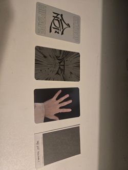 Straykids photo cards