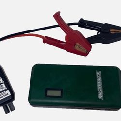 800-Amp Lithium-Ion Jump Starter w/ USB Connection,LED Light, LCD Display