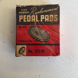 Studebaker car and truck replacement pedal pads. Replaces OEM 194563, 675269