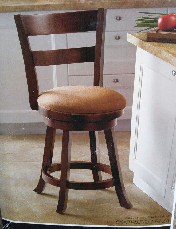 Nib Sawyer 24 Inch Swivel Wood Bar Counter Stool In Brown Cherry For Nib Sawyer 24 Inch Swivel Wood Bar Counter Stool In Brown Cherry
