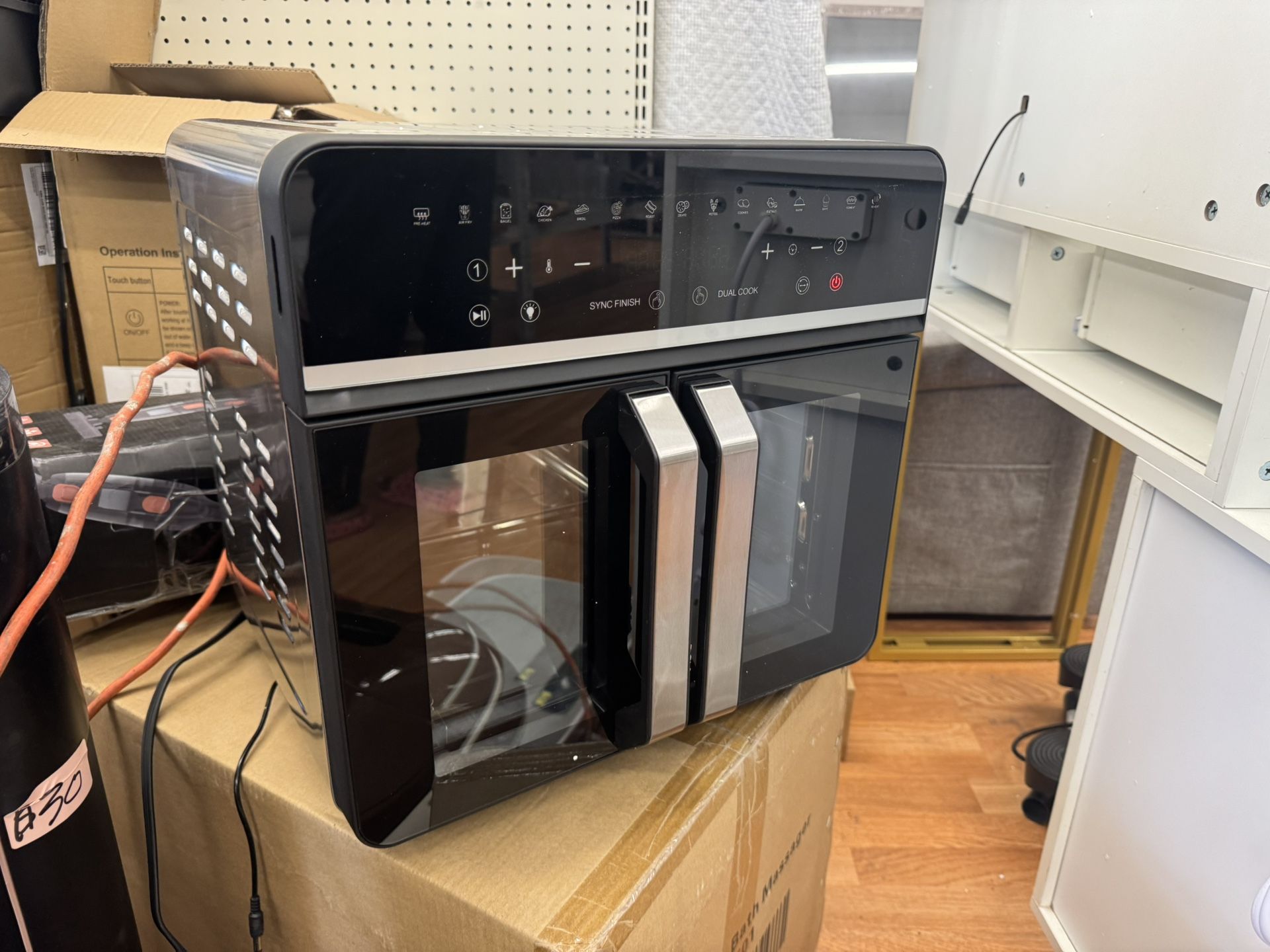 New 23L Air Fryer With French Doors