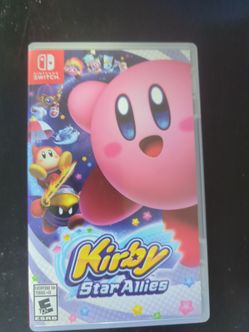 Nintendo switch game Kirby Star allies