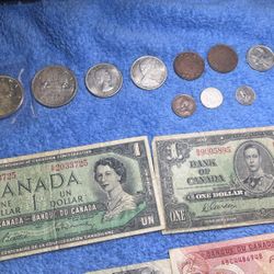 Canadian Coins And bill’s