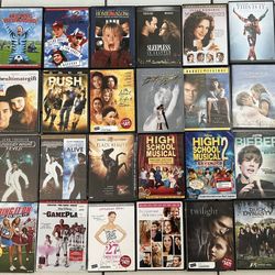 Assortment Of Blue-rays, DVDs & CDs 