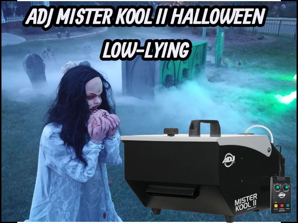 Adj halloween π Low-Lying fogger machine mistet kool 2