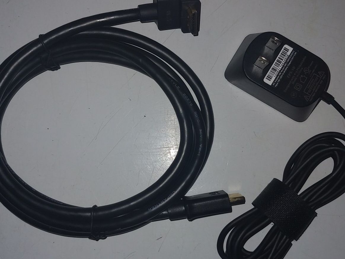 OEM Xfinity Flex Box Power Adapter + Heavy Duty Professional HDMI Cable