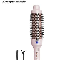 Wavytalk Updated Version Thermal Brush, 1.5 Inch Negative Ion Blowout Express Thermal Round Brush Creates Salon-Quality Blowouts, lonic Frizz Reductio