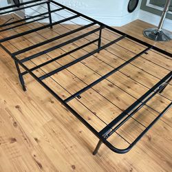 Foldable and Portable TWIN Bed Frame in Good Condition