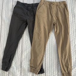 Khaki Joggers Youth Size 16 Lot If 2