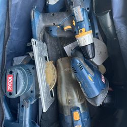 Old Ryobi Power Tools