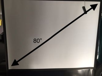 80” portable projector screen Apollo