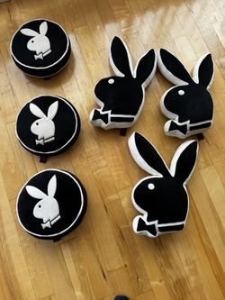 Play Boy Pillows Vintage