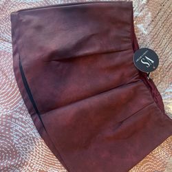 Leather Skirt 