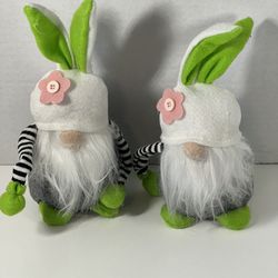 Faceless Spring Bunny Gnomes W/ Bunny Ears.