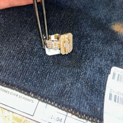 10k GOLD DIMOND RING SAN JUDAS 