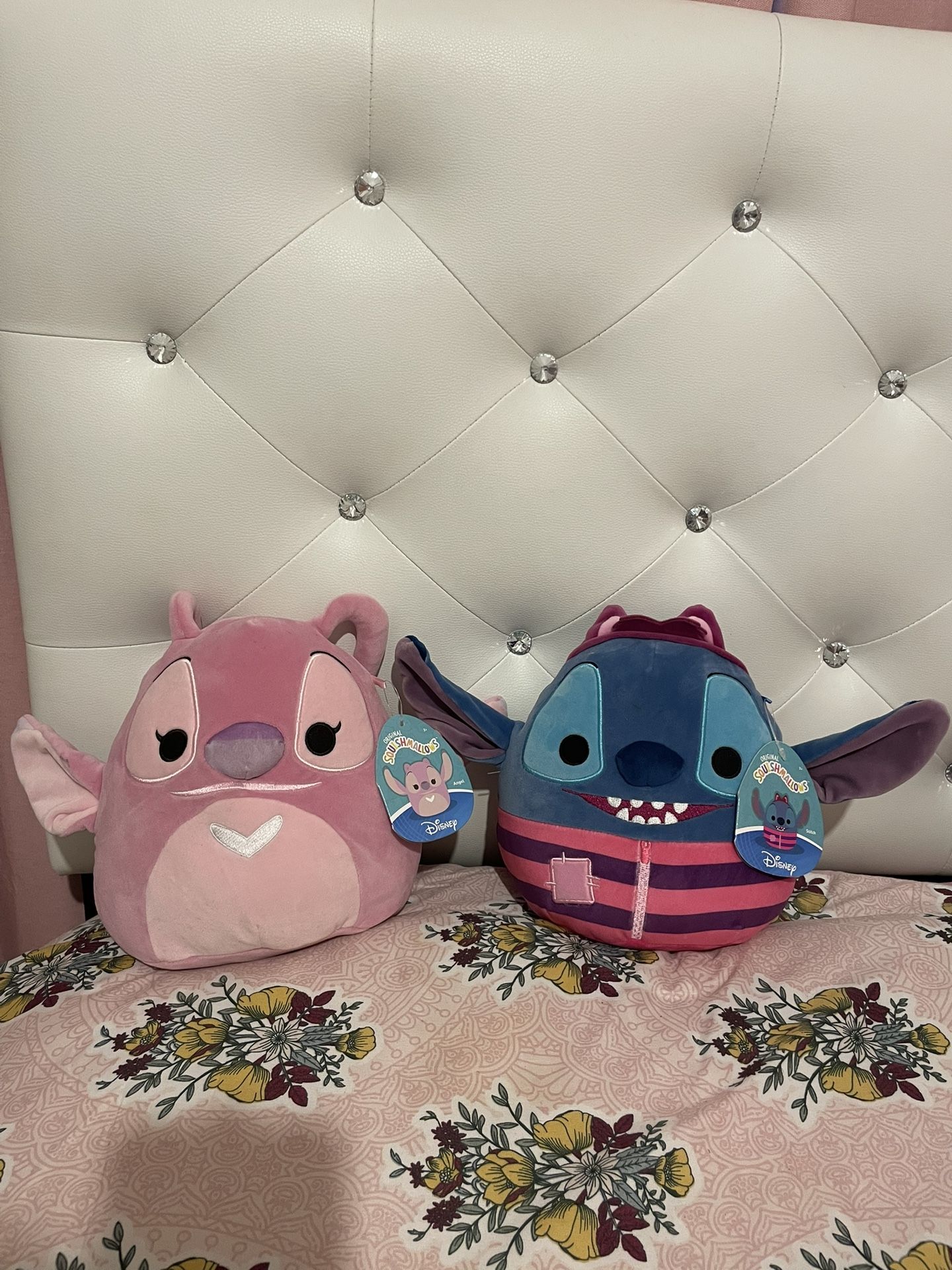Angel and Stitch duo Disney Squishmallows