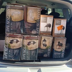 Outside lamps  New 