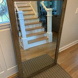Large Mirror With Frame 37”x 60” In Great Condition.