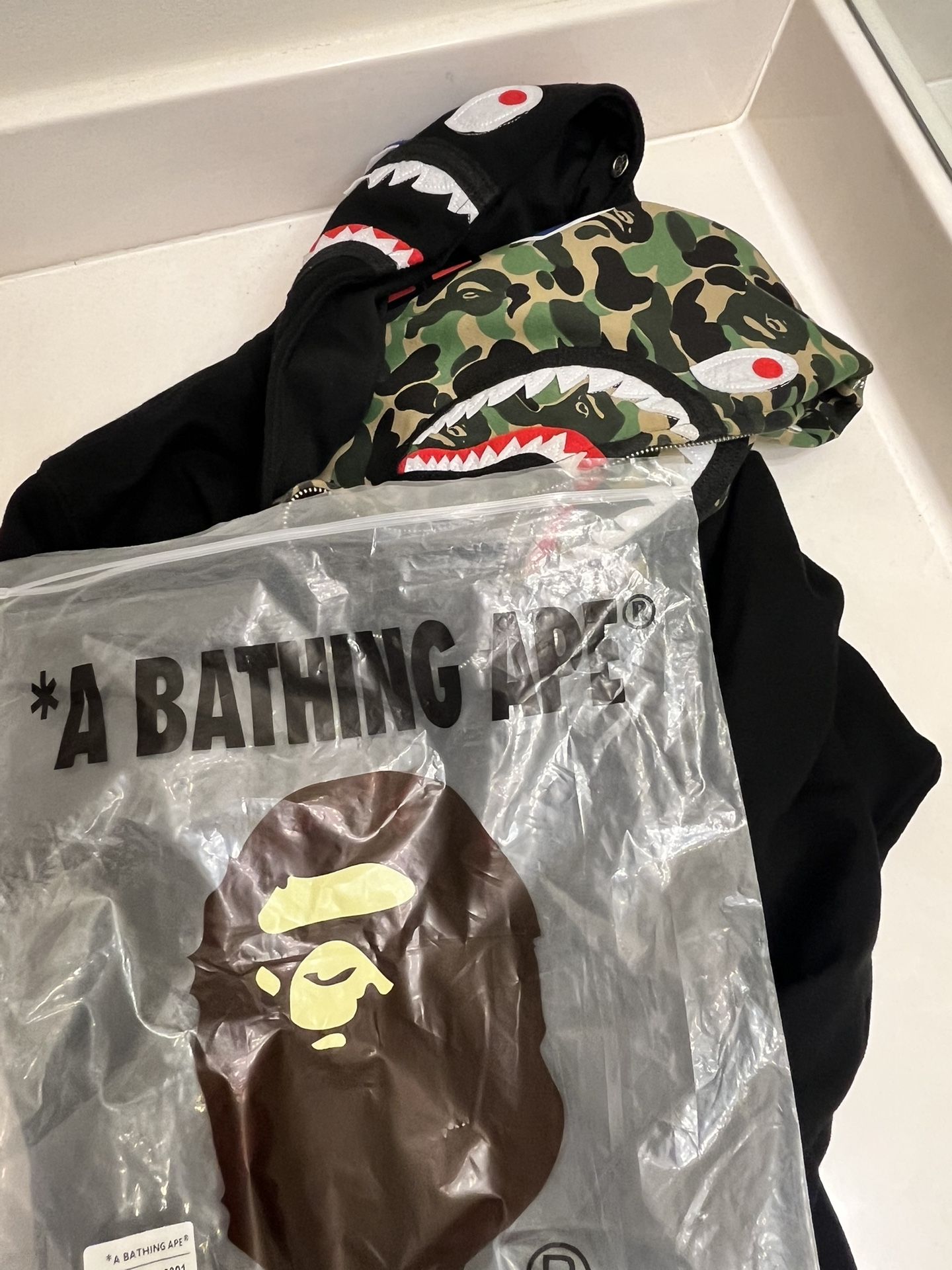Bape Hoodie (Double hoodie)