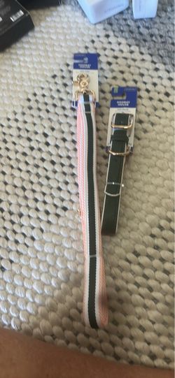 Hooray House Dog Leash and Collar Set