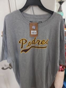 New Padres Grey XL Tshirt short sleeves