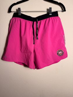 Nike Running Shorts Pink with Patch Medium