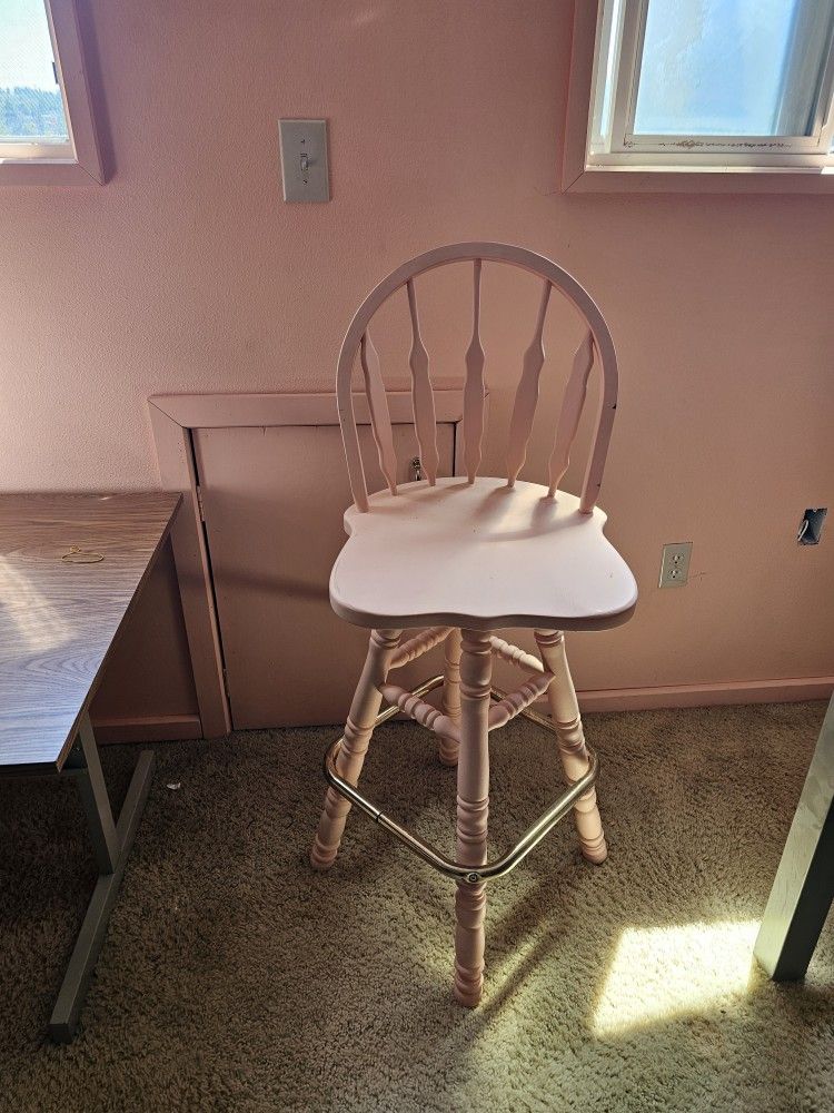 Peach Bar Stool