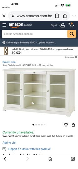 White Ikea Cabinet Great For A Tv Stand And Storage