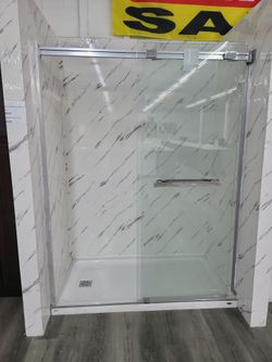 Shower base & Glass Doors