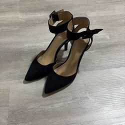 Black Fancy Dress Heels