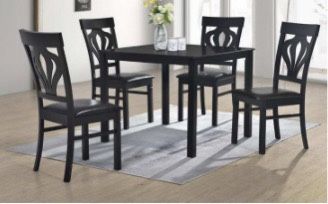 🚚Hot Deal🚚Brand New Dining Table With Four Chairs $359, Finance Available, Delivery Available 