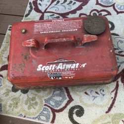 Antique Gasoline Holder 
