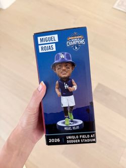 Los Angeles Dodgers Foundation Miguel Rojas Bobblehead
