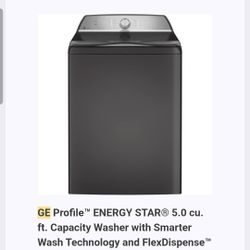GE 5.0 Washer Machine 